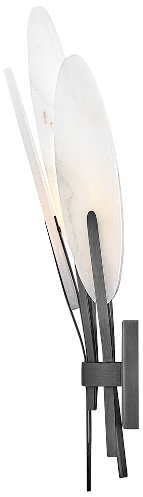 Image 6 Fredrick Ramond Interior Nerine Large Sconce 20" Brushed Graphite more views