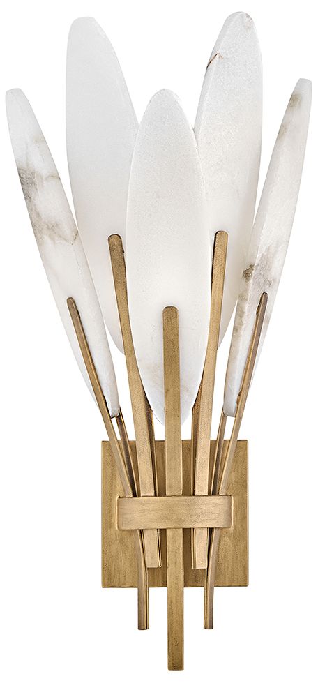 Image 2 Fredrick Ramond Interior Nerine Large Sconce 20" Burnished Gold more views