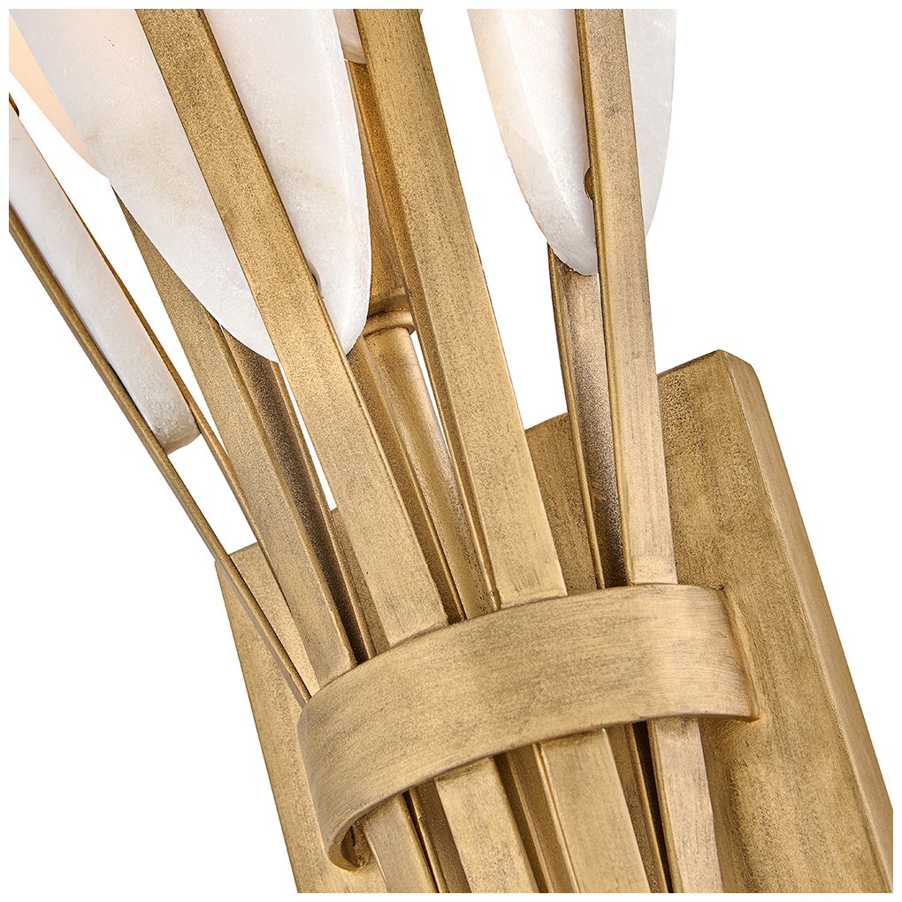 Image 3 Fredrick Ramond Interior Nerine Large Sconce 20" Burnished Gold more views