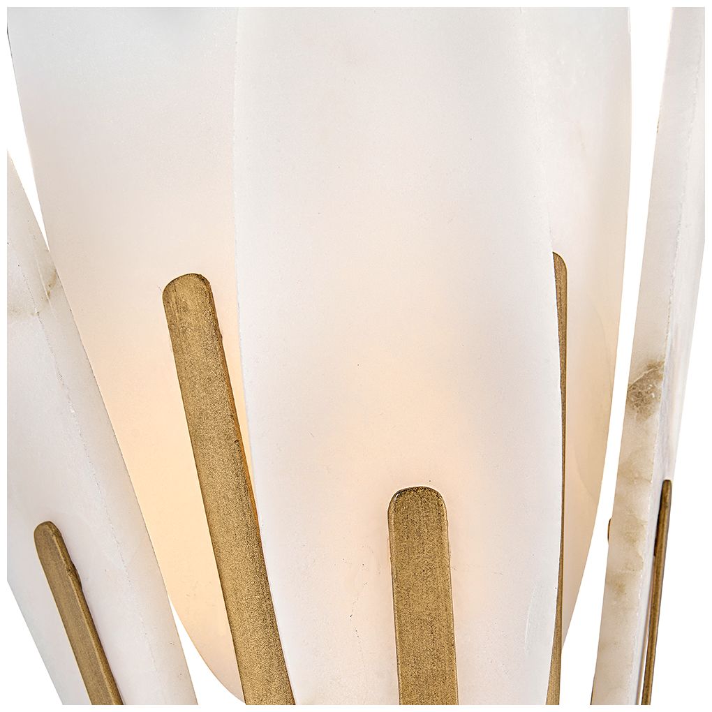 Image 4 Fredrick Ramond Interior Nerine Large Sconce 20" Burnished Gold more views