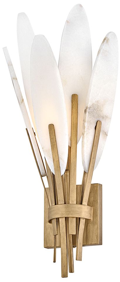 Image 7 Fredrick Ramond Interior Nerine Large Sconce 20" Burnished Gold more views