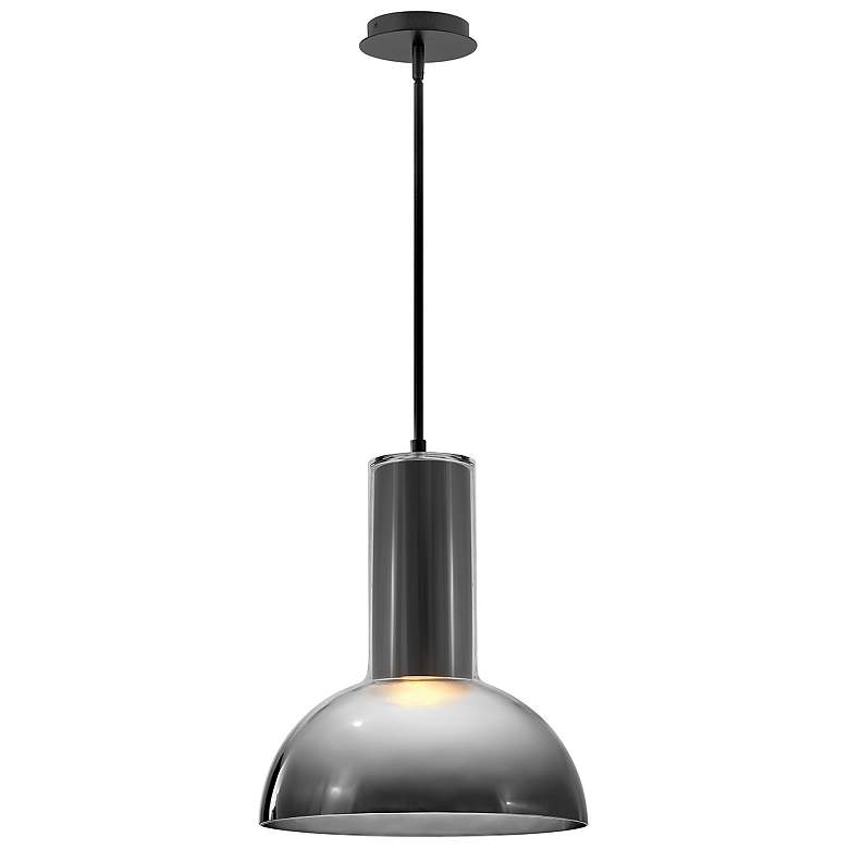 Image 1 Fredrick Ramond Interior Ombra Large Pendant 16" Black