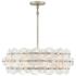 Fredrick Ramond Interior Rene Medium Drum Chandelier 30.5" Glacial