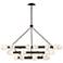 Fredrick Ramond Interior Selene Double XL Multi Tier Chandelier 60" Bl