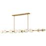 1_Fredrick Ramond Interior Selene Large Fourteen Light Linear 74" Brass