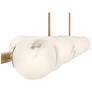 4_Fredrick Ramond Interior Selene Large Fourteen Light Linear 74" Brass more views