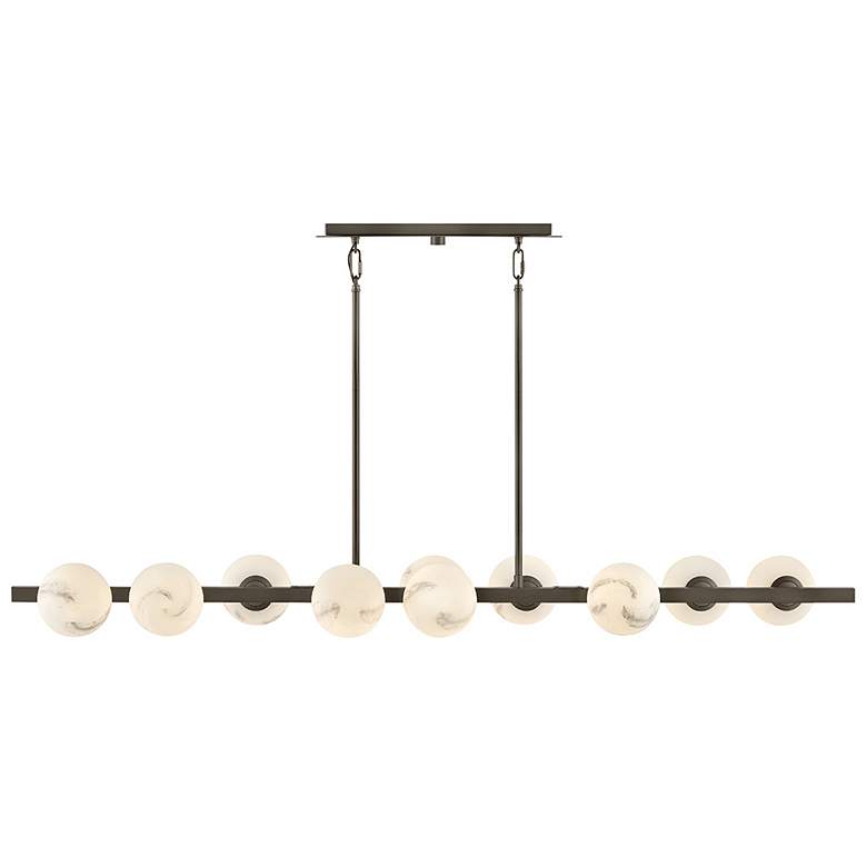 Image 7 Fredrick Ramond Interior Selene Large Ten Light Linear 55" Black Oxide more views