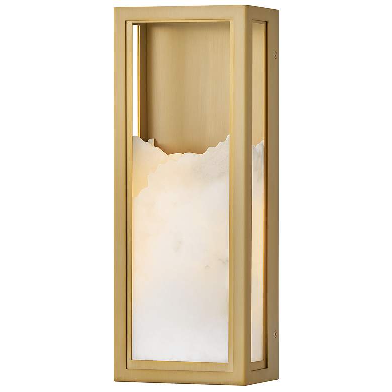 Image 1 Fredrick Ramond Interior Veleta Large 1 Light Sconce 6" Lacquered Bras