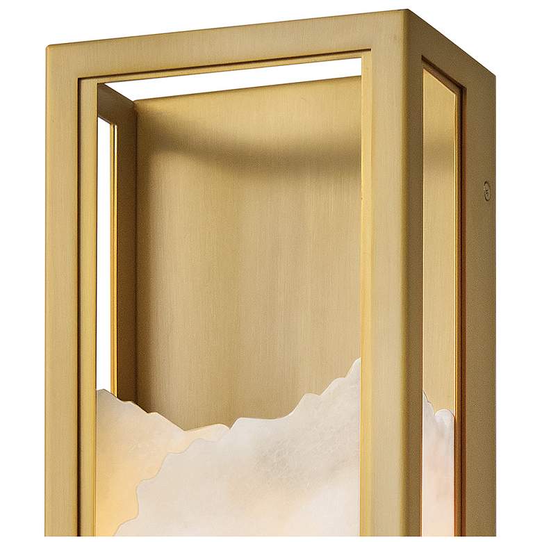 Image 2 Fredrick Ramond Interior Veleta Large 1 Light Sconce 6" Lacquered Bras more views