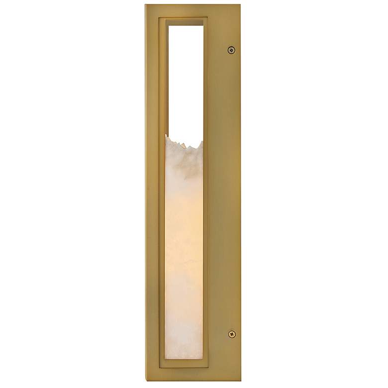 Image 6 Fredrick Ramond Interior Veleta Large 1 Light Sconce 6" Lacquered Bras more views
