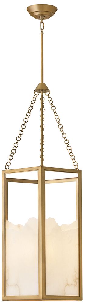 Fredrick Ramond Interior Veleta Medium Chandelier 22" Lacquered Brass