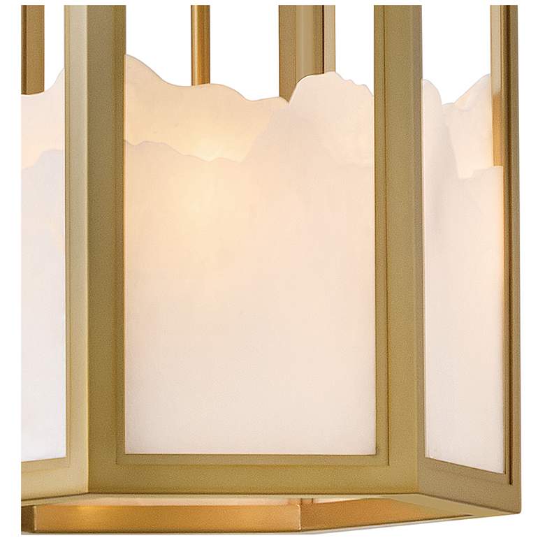 Image 4 Fredrick Ramond Interior Veleta Medium Pendant 15" Lacquered Brass more views