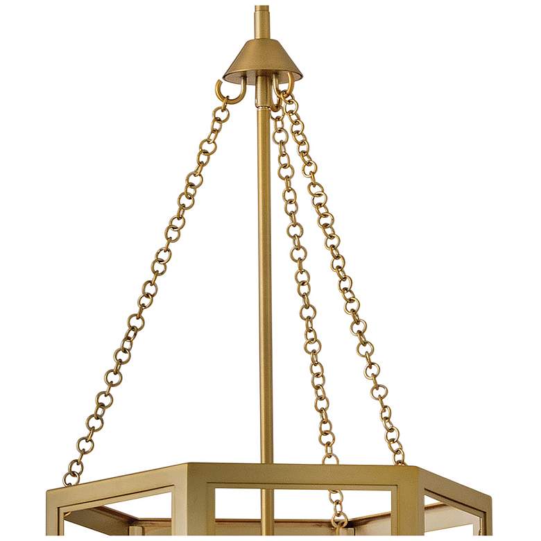 Image 6 Fredrick Ramond Interior Veleta Medium Pendant 15" Lacquered Brass more views