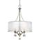 Fredrick Ramond Mime 24"W Brushed Nickel Pendant Chandelier