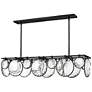 3_Fredrick Ramond Nala 49 3/4" Wide Black 8-Light Chandelier more views