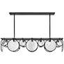 5_Fredrick Ramond Nala 49 3/4" Wide Black 8-Light Chandelier more views