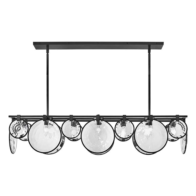 Image 6 Fredrick Ramond Nala 49 3/4" Wide Black 8-Light Chandelier more views