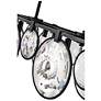 7_Fredrick Ramond Nala 49 3/4" Wide Black 8-Light Chandelier more views