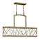 Fredrick Ramond Nest 32" Wide Silver Leaf Chandelier