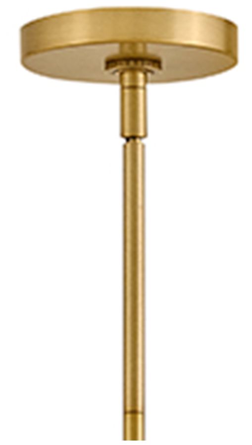 Image 7 Fredrick Ramond Oberon Large Single Tier Chandelier 48" Heritage Brass more views