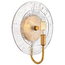 Image1 of Fredrick Ramond Rene Medium Single Light Sconce 10" Distressed Brass
