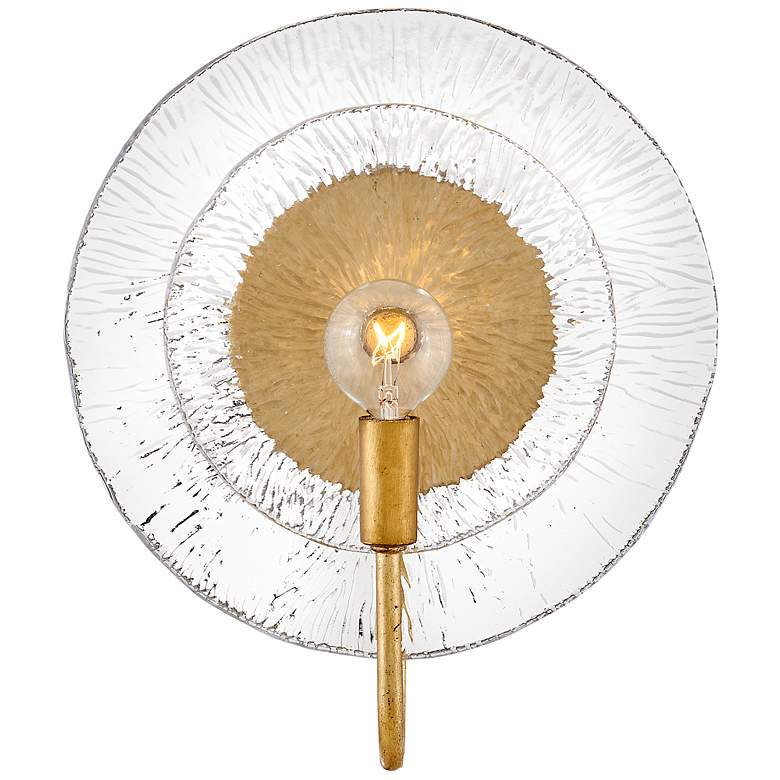 Image 6 Fredrick Ramond Rene Medium Single Light Sconce 10" Distressed Brass more views