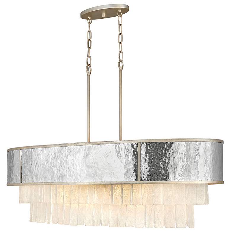 Image 1 Fredrick Ramond Reverie 43" Wide Ten-Light Modern Crystal Chandelier