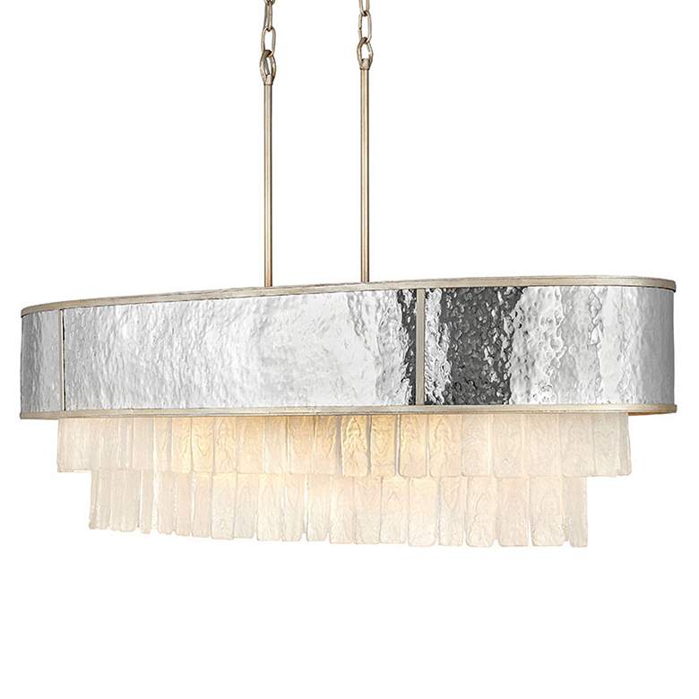 Image 2 Fredrick Ramond Reverie 43" Wide Ten-Light Modern Crystal Chandelier more views