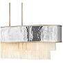 3_Fredrick Ramond Reverie 43" Wide Ten-Light Modern Crystal Chandelier more views