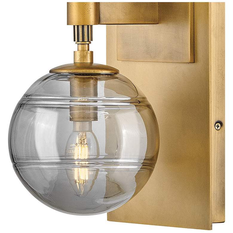 Image 6 FREDRICK RAMOND SCONCE OBERON Medium Two Light Sconce Heritage Brass more views