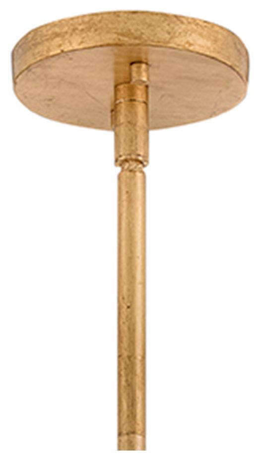Image 5 Fredrick Ramond Seraphina Medium Drum Chandelier 28.25" Distressed Brass more views