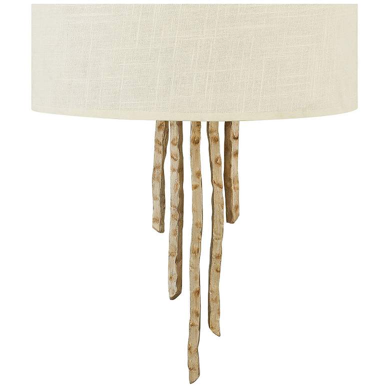 Image 3 Fredrick Ramond Spyre 27" High Modern Gold Shaded Wall Sconce more views