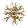 2_Fredrick Ramond Vida 36" Wide Large Orb Burnished Gold Chandelier more views