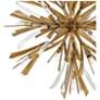3_Fredrick Ramond Vida 36" Wide Large Orb Burnished Gold Chandelier more views