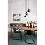 2_Freeman Dining Chair Onyx Black Leather - Set Of Two more views
