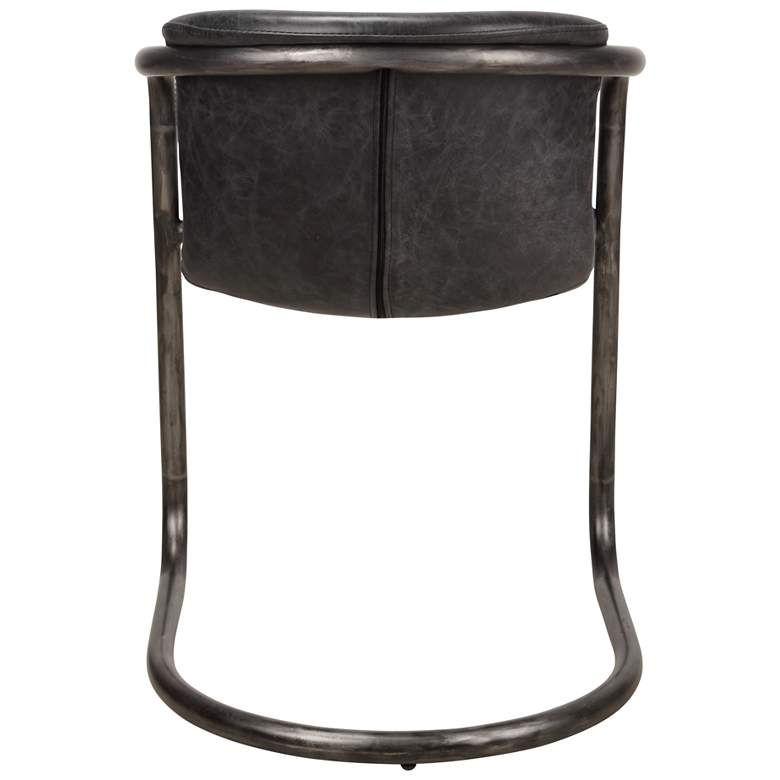 Image 5 Freeman Dining Chair Onyx Black Leather - Set Of Two more views