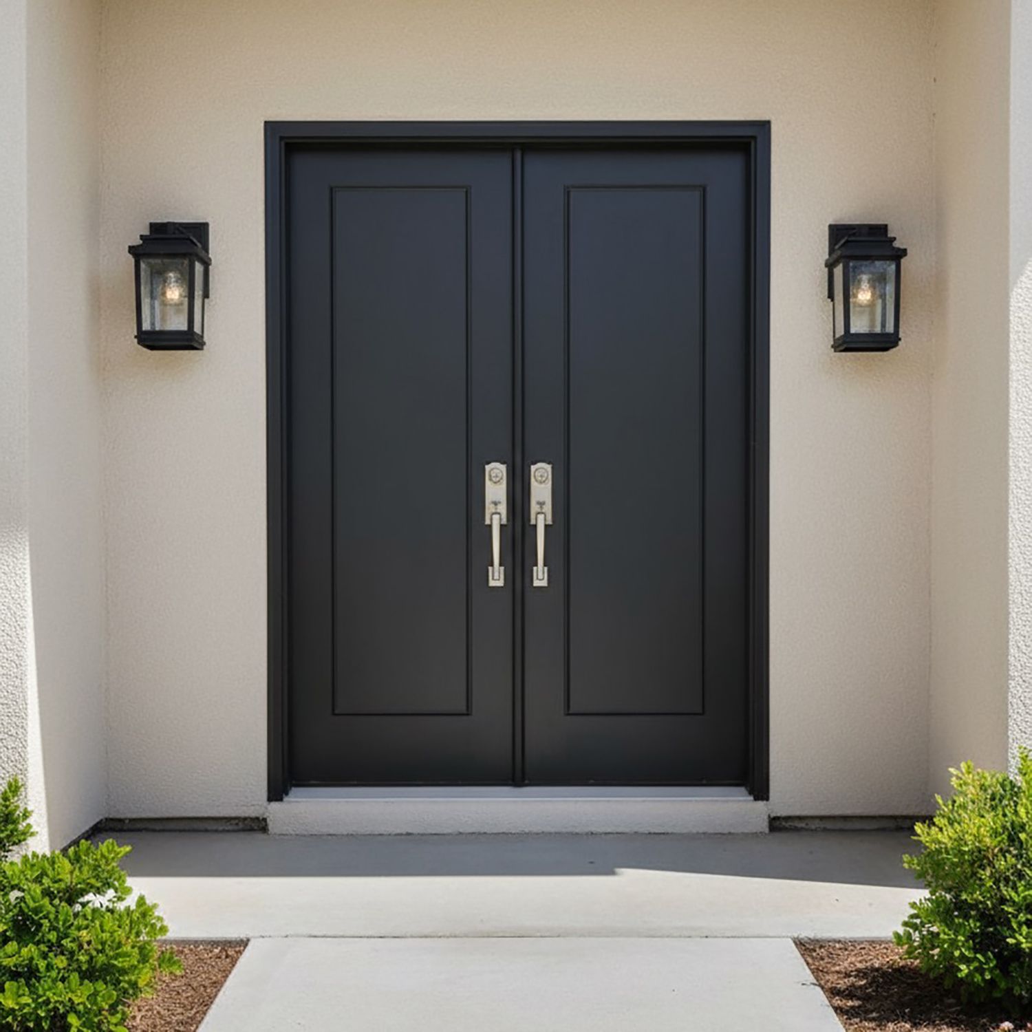 Image 2 Freemont 1-Light Black Cast Aluminum Outdoor Wall Light more views