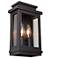 Freemont 10 3/4" High Oil-Rubbed Bronze Outdoor Wall Light