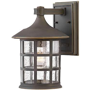 Freeport 12 1/4" High Oil-Rubbed Bronze Outdoor Wall Light