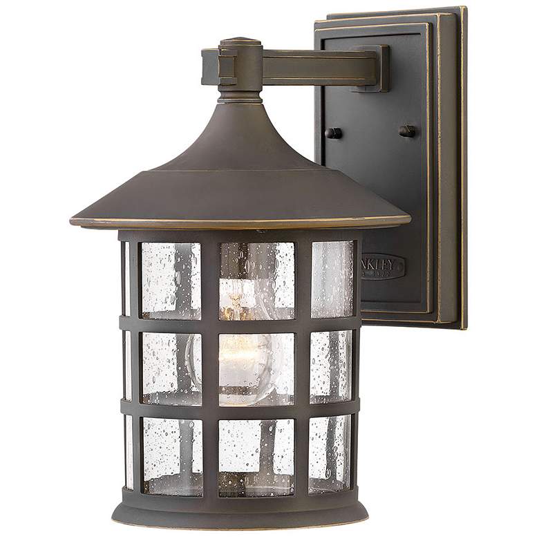 Image 1 Freeport 12 1/4" High Oil-Rubbed Bronze Outdoor Wall Light