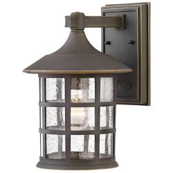 Freeport 12 1/4" High Oil-Rubbed Bronze Outdoor Wall Light
