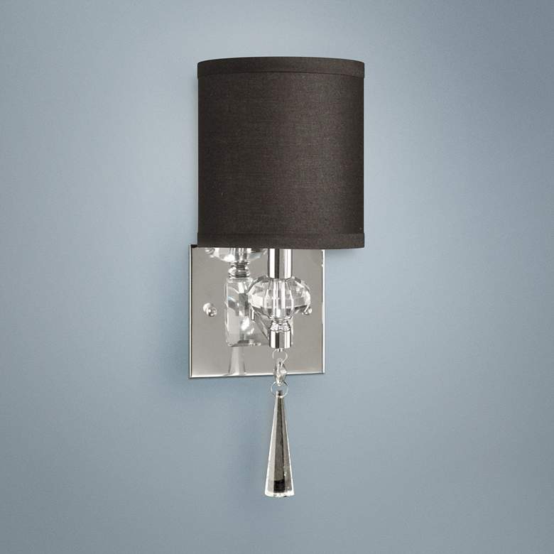 Image 1 Freeport 13 1/2" High Polished Chrome Wall Sconce