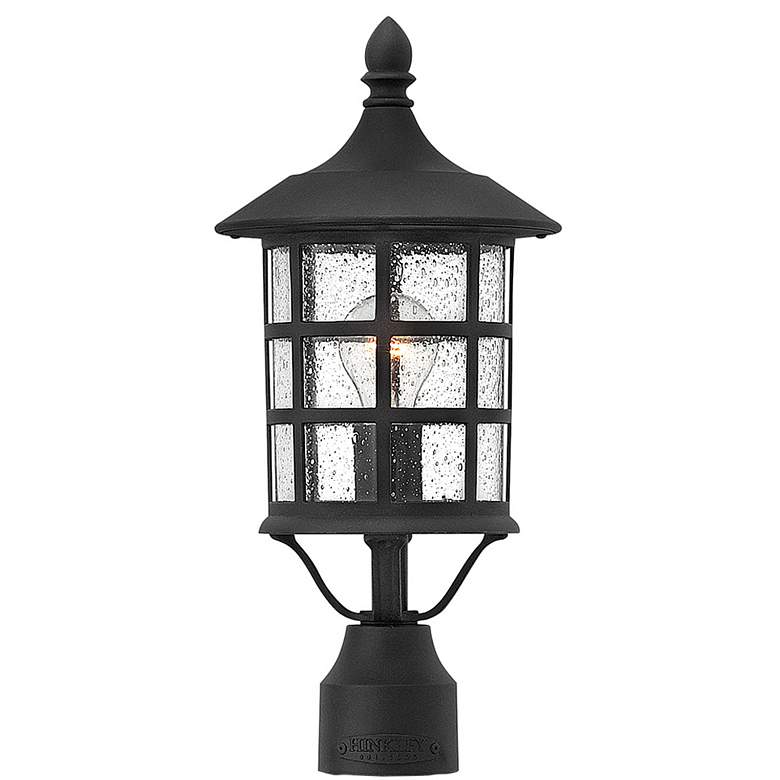 Image 3 Freeport 17 3/4" High Black Outdoor Post/Pier Mount Light more views