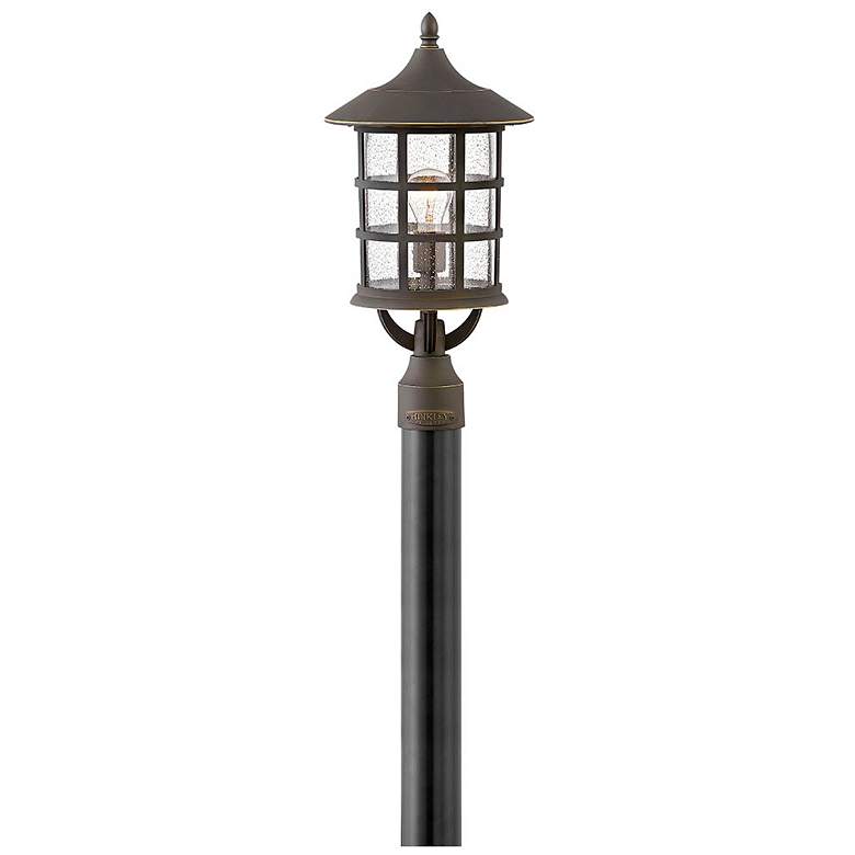 Image 1 Freeport 20 1/2" High Oil-Rubbed Bronze Outdoor Post Light