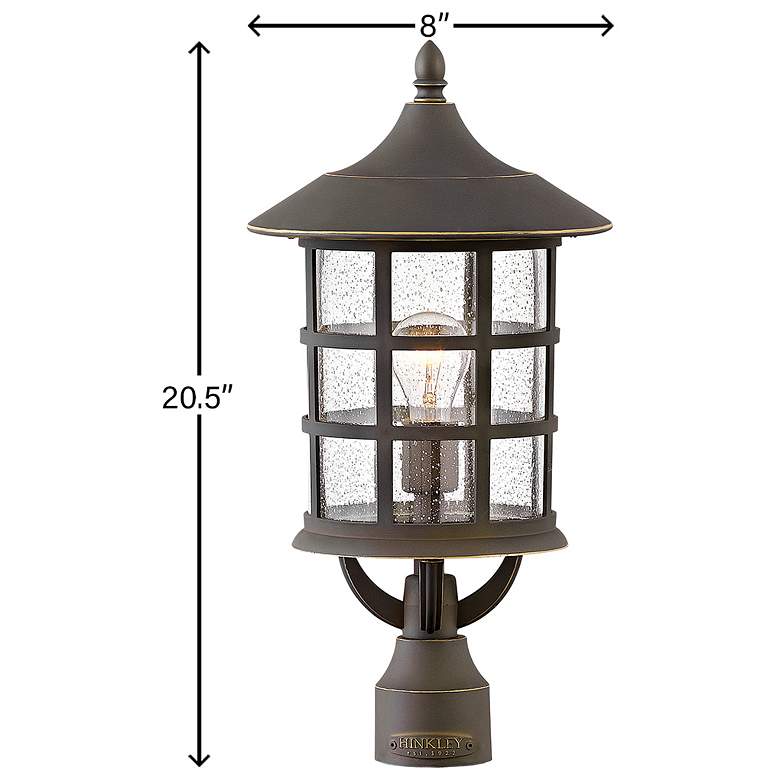 Image 5 Freeport 20 1/2" High Oil-Rubbed Bronze Outdoor Post Light more views
