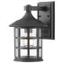 Freeport Coastal Elements 12 1/4"H Black Outdoor Wall Light