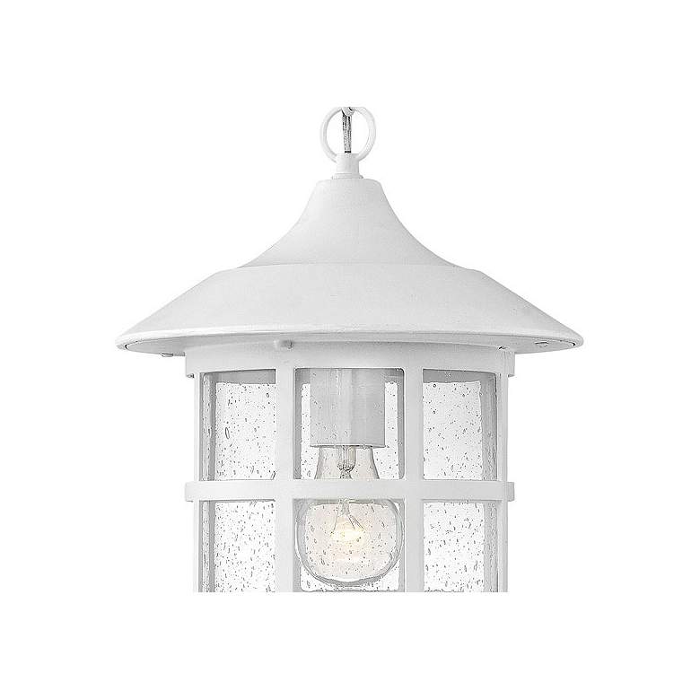 Image 2 Freeport Coastal Elements 14"H White Outdoor Hanging Light more views