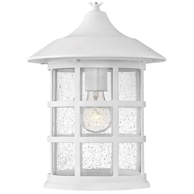 Image 4 Freeport Coastal Elements 14"H White Outdoor Hanging Light more views