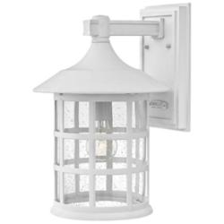 Freeport Coastal Elements 15 1/4"H White Outdoor Wall Light