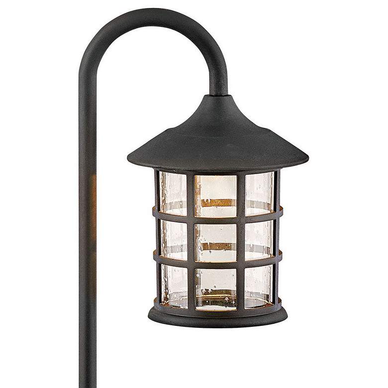 Image 3 Freeport Coastal Elements 18"H Textured Black LED Path Light more views